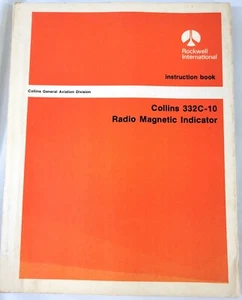 Rockwell Collins 332C-10 Radio Magnetic Indicator Instruction Manual Feb 1979 - Zdjęcie 1 z 11