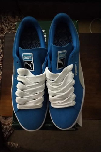 Taglia 12 PUMA Scamosciato Classico Blu Danubio