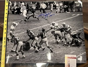 Frank Gifford HOF 16x20 Action Foto handsigniert mit JSA Zertifikat  - Bild 1 von 4