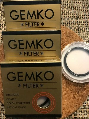  2 x 48mm Japan-made Skylight-filter 1A for Nikon Canon Leica Rangefinders NIB ! - Image 1 of 4