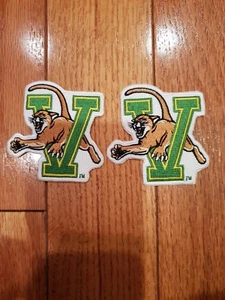 (LOT2)University of Vermont Catamounts VINTAGE EMBROIDERED IRON ON PATCH 3"x 3" - Picture 1 of 1
