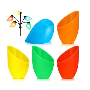 5 Pack Plastic Lampshade Horseshoe Lamp Shade Light Cover for LED Floor Lamp - Picture 1 of 9