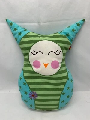 Eulen Kissen Selbstgenähnt Mit Der Aufschrift Jule - Bild 1 von 2