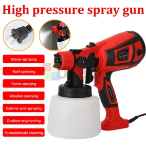 High Pressure Electric Paint Sprayer Handheld 900ML Paint Sprayer Painting Tool. - Picture 1 of 18