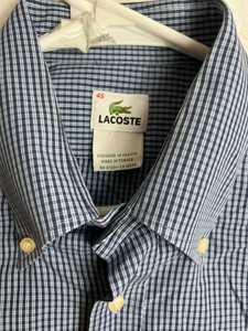 Las mejores ofertas en Lacoste azul informal con Botones camisas para  hombres | eBay