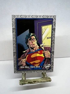 Skybox DC 1993 The Return of Superman Card #97 And Now Clark Kent - Picture 1 of 4