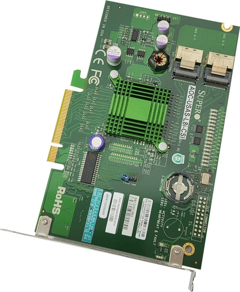SuperMicro AOC-USAS-L8i-CSI Raid Controllore - Immagine 1 di 1