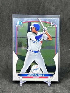 2023 Bowman Josue De Paula Chrome 1st Los Angeles Dodgers #BCP-111 - Foto 1 di 2