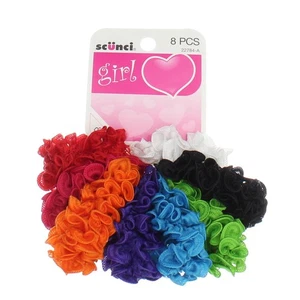 Scunci Girl Scrunchie Ponytailer, 8 Ct - Picture 1 of 1