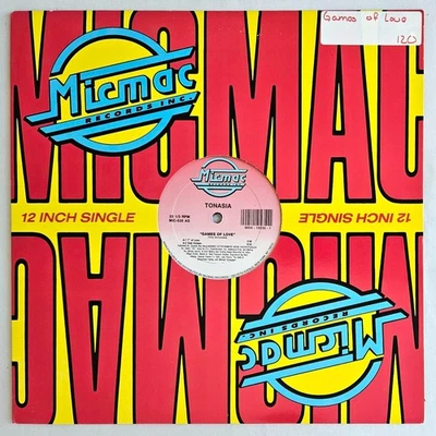 FREESTYLE - TONASIA - GAMES OF LOVE - MICMAC RECORDS ORIGINAL PRESSING - Image 1 of 4