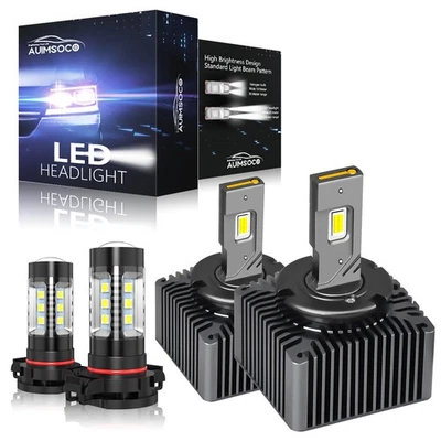 Kit de faros antiniebla LED HD para GMC Sierra 1500 2500 3500 2016-2020 Foto 1 de 4