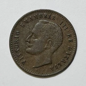 VITT. EM. III° 1900-1943 2 centesimi "valore" 1905 Gig 294; Cu e 2551 - Picture 1 of 2