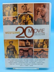 Westerns: 20 Movie Collection (DVD, 2017) Factory Sealed - Picture 1 of 2