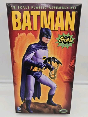 2014 Moebius 1966 Batman Adam West 1:8 scale model kit 950 Brand New Sealed - Image 1 of 4