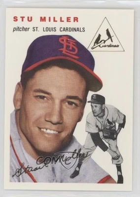 1994 Topps Archives The Ultimate 1954 Set Gold Stu Miller #164 - Image 1 of 2
