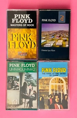 PINK FLOYD Raro LOTTO 4 MC Made IN ITALY MASTER OF ROCK UMMAGUMMA 2 THE PIPER… - Image 1 of 3
