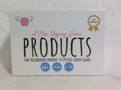 NEW Sealed 1st Edition Products Card Game by Skypig Invent Pitch with Misprint D - Image 1 of 4