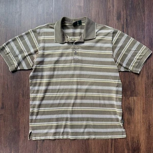 Boss Hugo Boss Golf Poloshirt gestreift Made in Italy 100% Baumwolle Herren » - Bild 1 von 11