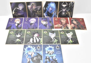 Disney Twisted Wonderland Visual Shikishi Collection Vol.2 Komplett 15 Typen - Bild 1 von 16