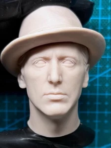 Unpainted 1/6 Al Pacino Movie Headgear Head Carved Model Fit 12'' Action Figure - Picture 1 of 3
