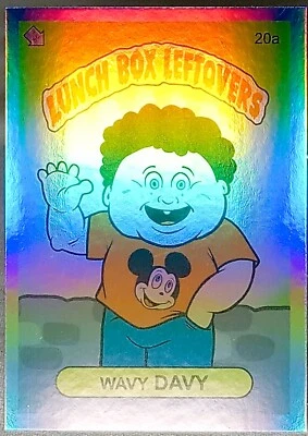 SSFC 2018 Lunch Box Leftovers Series 1 Rainbow Foil #20a "WAVY DAVY" N/Mint! - Image 1 of 3