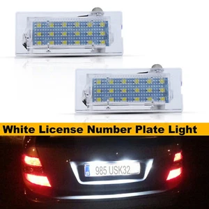 Canbus LED License Number Plate Light For BMW X3 E83 2003-2010 X5 E53 1999-2006 - Picture 1 of 9