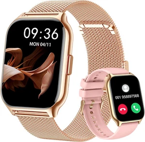 Smartwatch Mujer Hombre con Función Teléfono Reloj de Pulsera para iPhone Samsung Huawei - Imagen 1 de 7