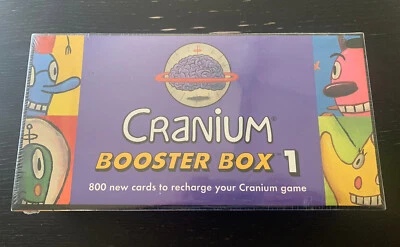 2002 BOOSTER BOX 1 with 800 New Cards To Recharge Your Cranium Game Sealed NEW - Image 1 of 2