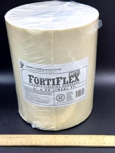 FortiFlex 9" x 50 Feet Butyl Window & Door Flashing Similar to Dupont FlexWrap - Picture 1 of 18