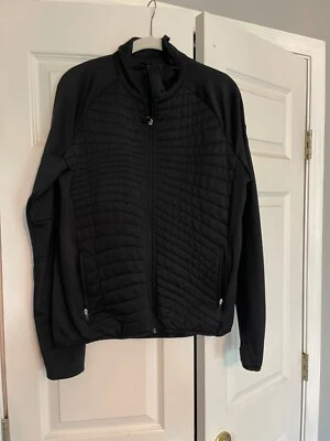 Chaqueta Peloton Acolchada Negra Cremallera Completa Talla XL Foto 1 de 4