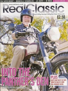 RC24 REAL CLASSIC MAGAZINE BSA Rocket Triumph TR6 Trophy Scrambler Honda Gold - Picture 1 of 1