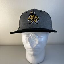 Salt Lake Bees Minor League Baseball Fitted Hat S/M OC Sports Grey Black