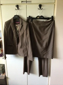 Next Ladies Suit 3 Piece Size12/10 - Picture 1 of 10