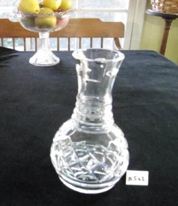 WATERFORD CARAFE, 8"H, GIFTWARE PATTERN, LOVELY AND EXCELLENT CONDITION. - Picture 1 of 3