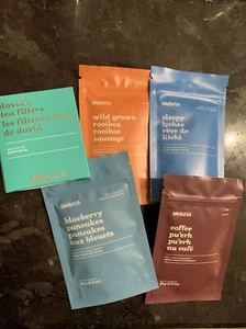Nuevo en Paquete David’s Lote Hojas Sueltas Rooibos Café Lichi Arándano y Filtros NUEVO - Imagen 1 de 8