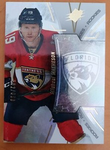 2016-17 SPX HOCKEY ROOKIES R-MI MICHAEL MATHESON 102/399 PANTHERS / CANADIENS