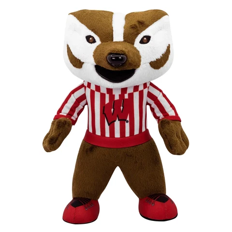 Bleacher Creatures University of Wisconsin Mascot Bucky Badger 10" Plush Figure Cover