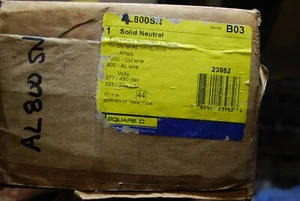 Square D AL800SN 1 Solid Neutral  - Picture 1 of 3