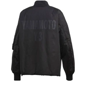 Y-3 Yohji Yamamoto Adidas CH2 GFX Graphic Bomber Jacket Black Unisex GK4358 2XS - Picture 1 of 12