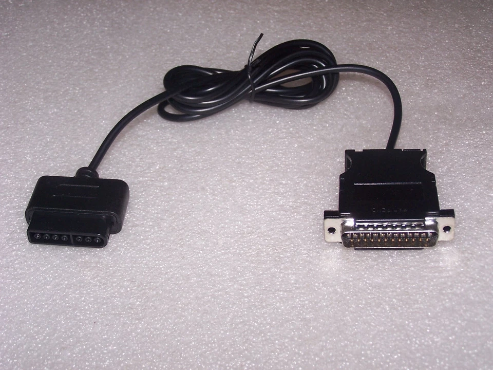 SNES Super Nintendo Miracle Piano Keyboard System Midi Cable - Image 1 of 1