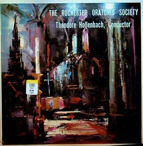 Rochester Oratorio Society Vinyl Record Theodore Hollenbach - Imagen 1 de 4