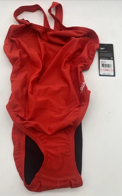 Traje de baño Speedo para mujer adulto talla 10/36 rojo de una pieza Prolt Super Pro sólido Foto 1 de 4