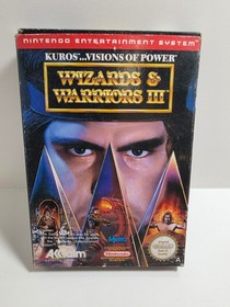 Wizards and Warriors 3 + PAL + NES + Nintendo + Game + Box + Manual