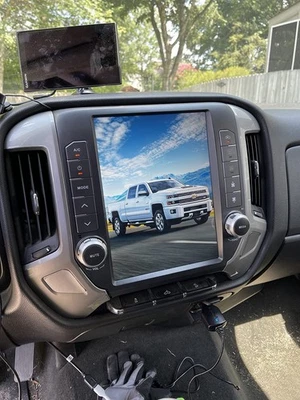 LINKSWELL GEN4 Car Radio Stereo for Chevrolet Silverado GMC Sierra 2014-2018 GPS - Image 1 of 4