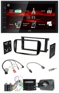 JVC USB Bluetooth Lenkrad DAB 2DIN Autoradio für Ford Focus C-Max CAN-Bus glänz. - Bild 1 von 11