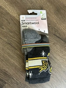 1 Pack Smartwool Women's Hike Merino Wool Crew Socks Athletic Size Med Owl - Picture 1 of 4