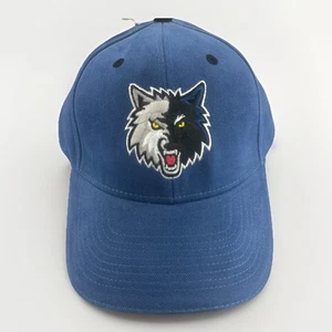Nba Officially Licensed Elevation Minnesota Timberwolves Strap Back Hat Cap Blue - Picture 1 of 11