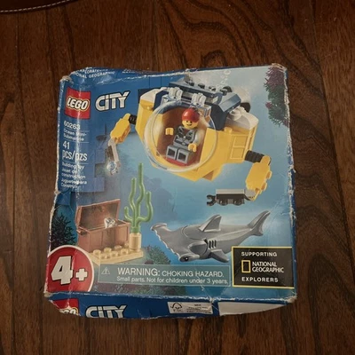 NUEVO SELLADO LEGO 60263 Ocean Mini-Submarine - RETIRADO City Deep Sea Explorers Foto 1 de 4