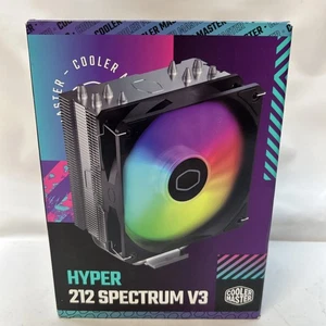 Cooler Master Hyper 212 Spectrum V3 CPU Air Cooler ARGB 120mm PWM Fan - Picture 1 of 4