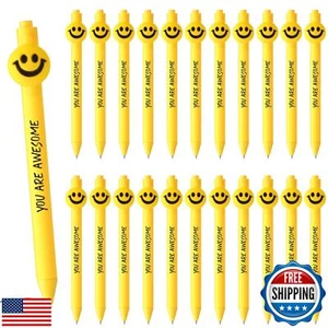 Fuutreo 35 Pcs Yellow Pens You are Awesome Gifts Employee Appreciation Gifts - Picture 1 of 5